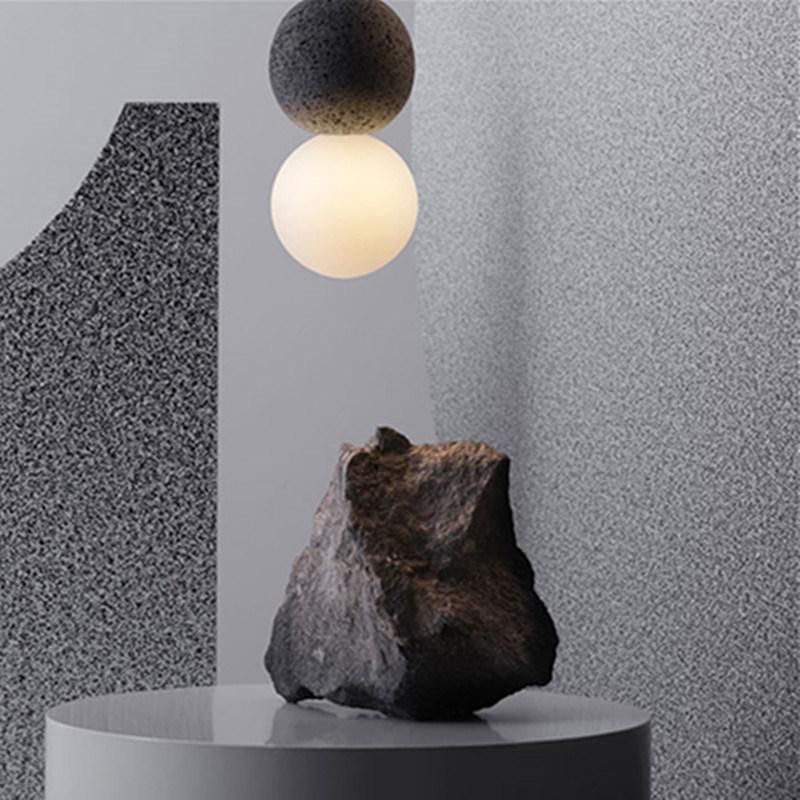 Nordic Creative Pendant Lamp for Living Room Dorte Cement Scandinavian Minimalist Pendant Light (WH-AP-345)