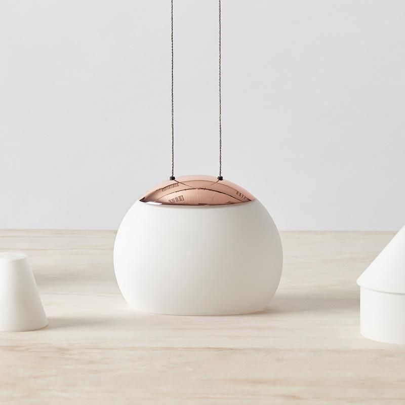 Post Modern Mini Designer Ball Pendant Light Design Study Simple Rose Gold Lamp Restaurant Pendant Lamp (WH-AP-161)