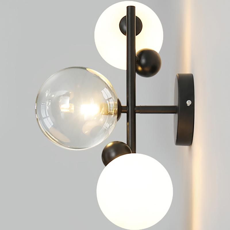 Retro Style Black White Design Wall Lamp Bedroom Lamp Stair Lamp