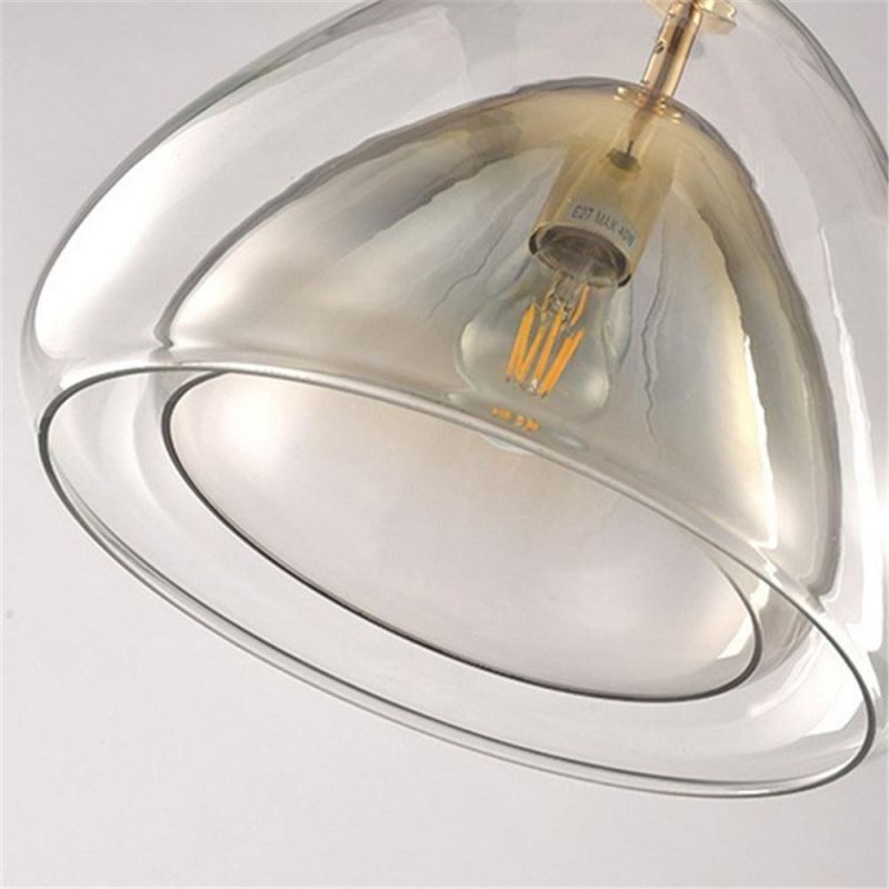 Modern Simple Design Restaurant LED Pendant Lights Dining Room Creativity Glass E27 Hanglamp Bar Kitchen Hanging Lights Fixtures