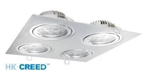 Hk Creed LED Ceiling Spot Light 12*1W*4