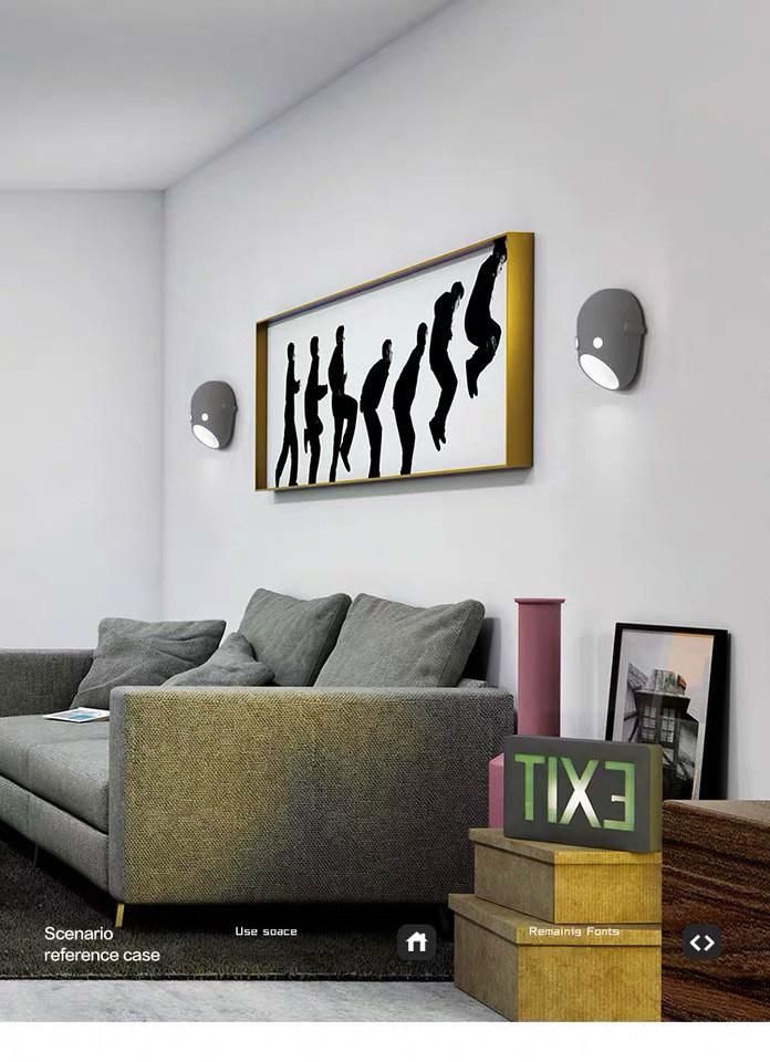Nordic Sconce Wall Light The Party Wall Lamp Indoor Lighting Resin Wall Lamps (WH-VR-74)