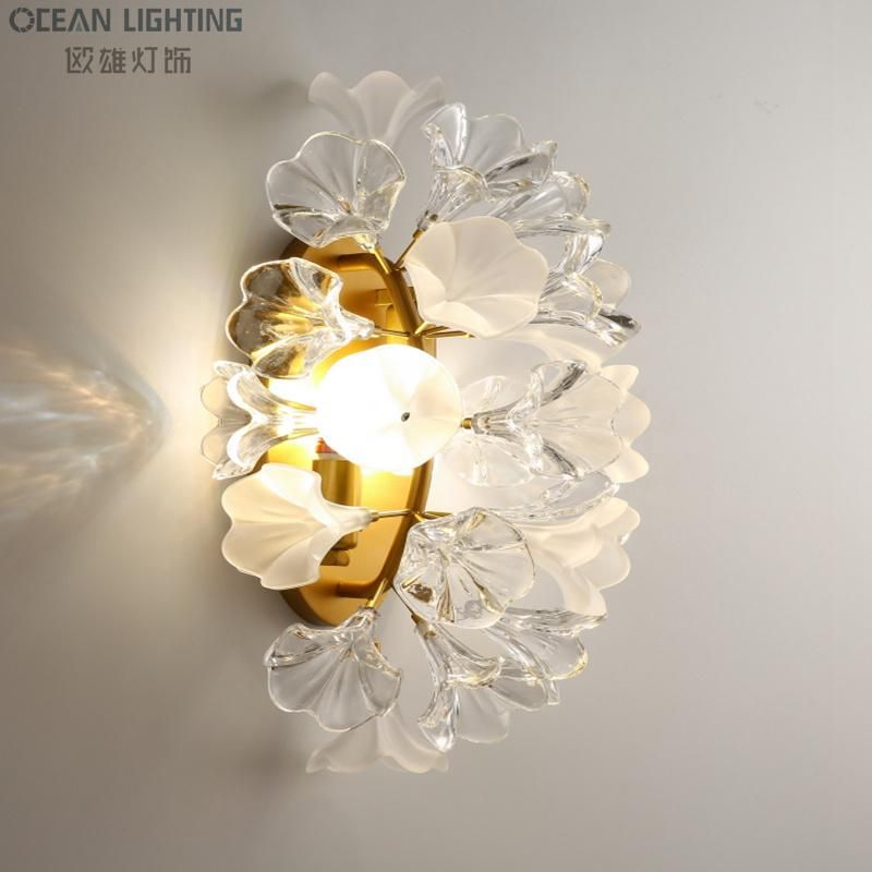 Ocean Lamp Latest New Decorative Modern Chandelier LED Crystal Round Metal Pendant Lighting