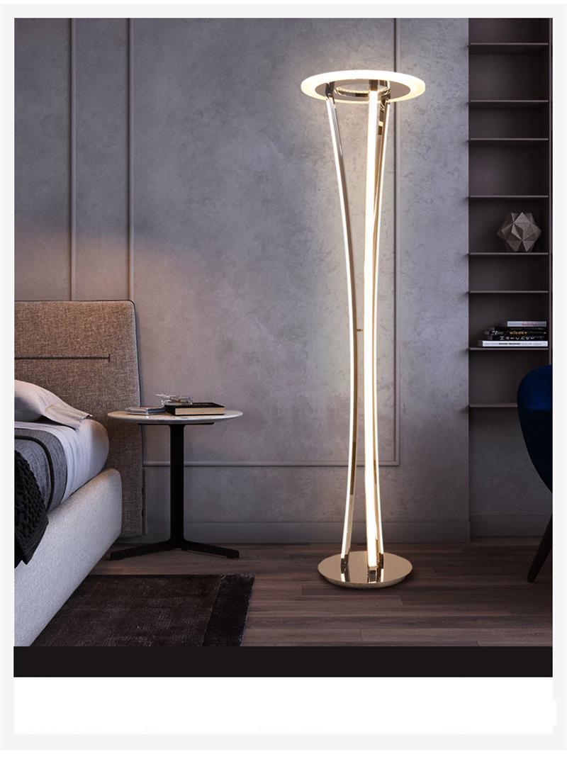 Nordic Interior Lighting Luxury Bedroom LED Modern Floor Lamp