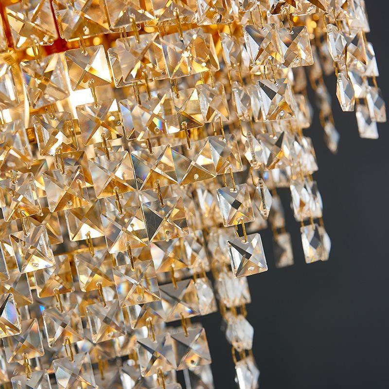 Factory Hot Selling Modern Crystal Chandelier Lighting for Living Room