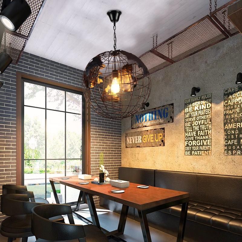 Retro Pendant Light Fittings Indoor Home Lighting Black White Color (WH-VP-41)