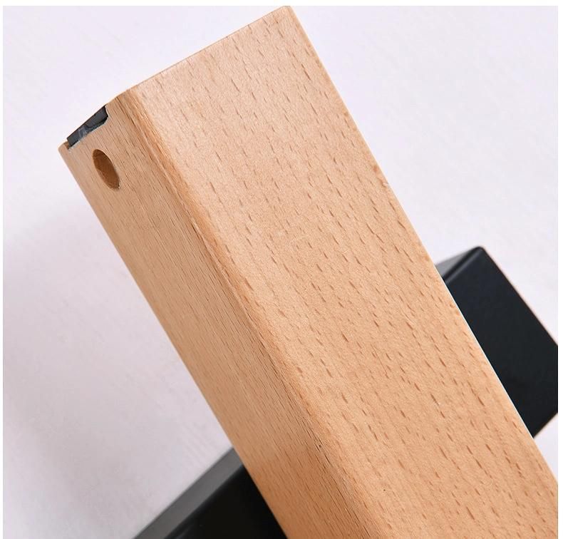 LED Acrylic Solid Wood Wall Light Creative Rotatable Bedroom Wall Light Aisle Lighting