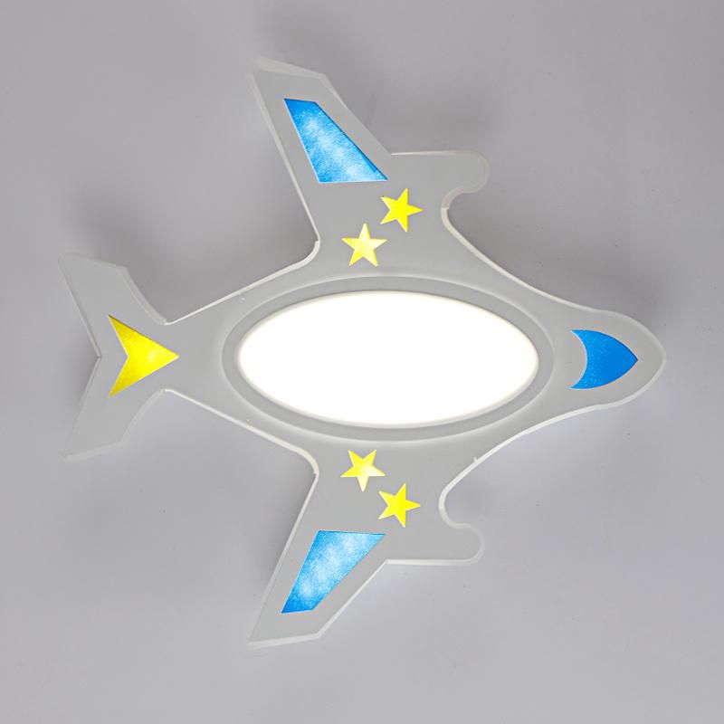 Kids Study Room Ceiling Lights Airplane Lampshade LED Ceiling Lamp (WH-MA-98)