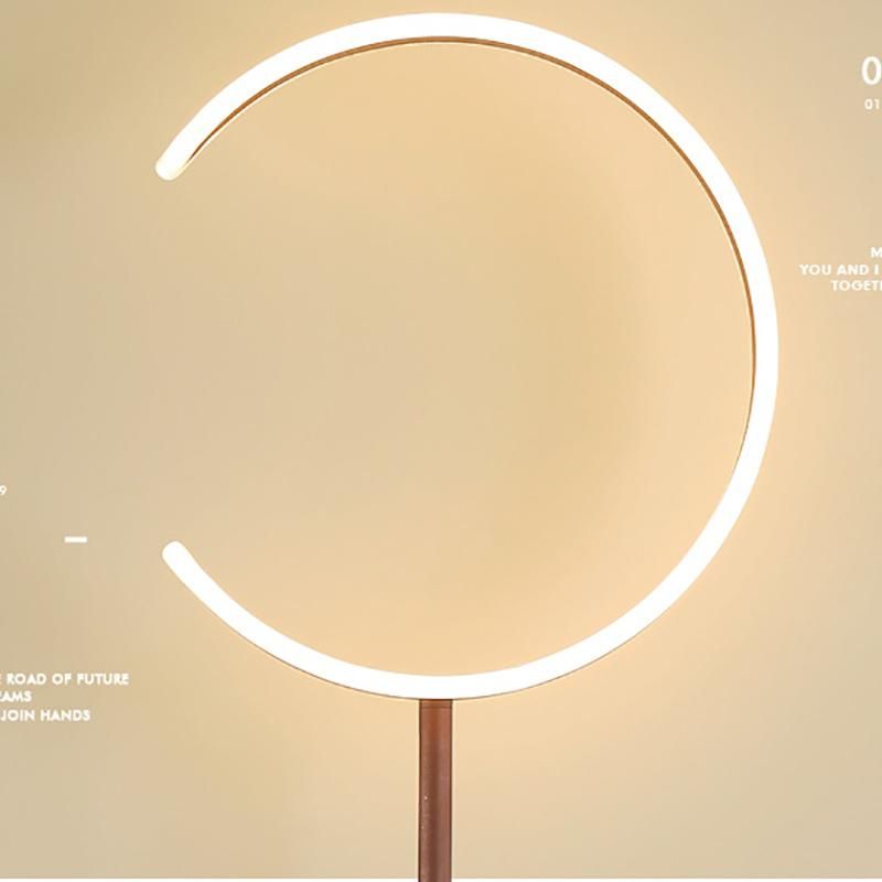 Moon Shade Table Lamp Floor Lamp Modern Style Bedside Lamp