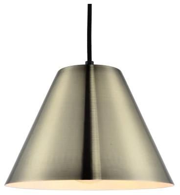 Round Antique Brass Iron Pendant Hanging Lamp (P-180711)