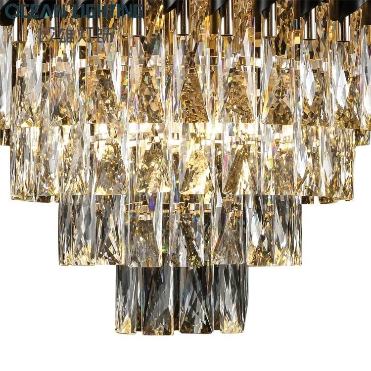 Modern Design LED Chandeliers Lighting Fixture Simple Crystal Chandeliers Lamp