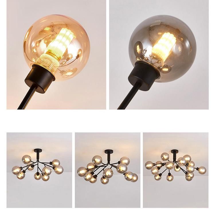 Modern Lighting Pendant Light LED Aluminum Black Color for Home Decoration