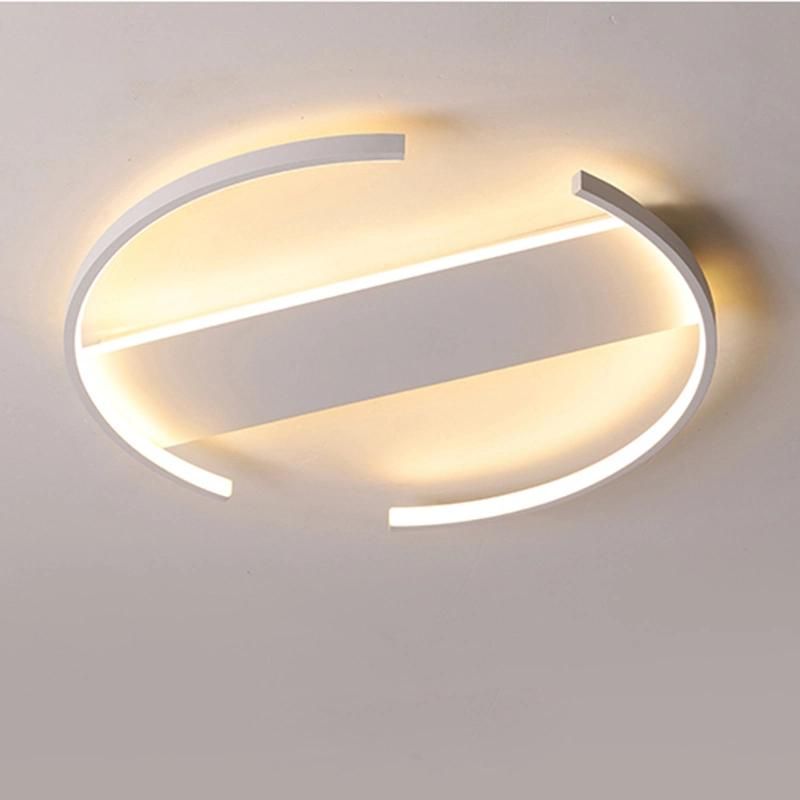 White Bedroom Light Simple Modern Art Nordic Warm Room Lamp LED