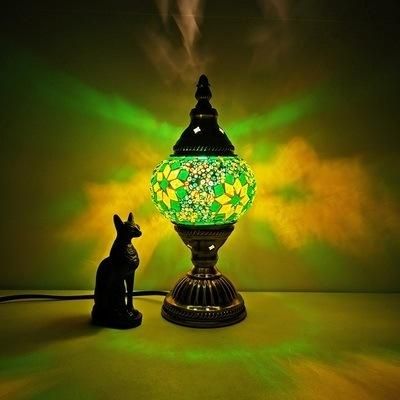 Turkish Mosaic Table Lamp Vintage Art Deco Handcrafted Retro Table Lamp (WH-VTB-06)