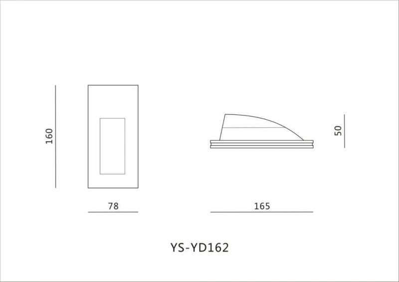 Modern Plaster Embedded Wall Lamp (162)
