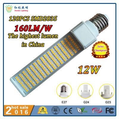 New Fashion China Manufacturer 12W LED Pl Light