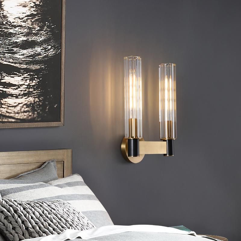 All Copper Wall Lamp Living Room Post Modern Bedside Wall Lamp