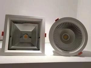 3 Years Warranty High PF Free Flicker 20W 30W 40W Ceiling Recessed Square LED Downlight
