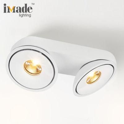 Adjustable 30W Surface Mounted Ceiling Light Ceiling Downlight COB LED Spotlight