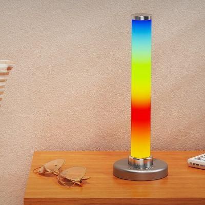 Bluetooth Portable Table Rechargeable Ambient Light Color Changing with Music