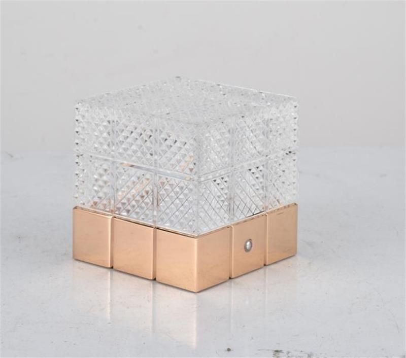 LED Magic Cube Table Lamp Creative Desktop Night Light Bedroom Living Room Decoration Atmosphere Light