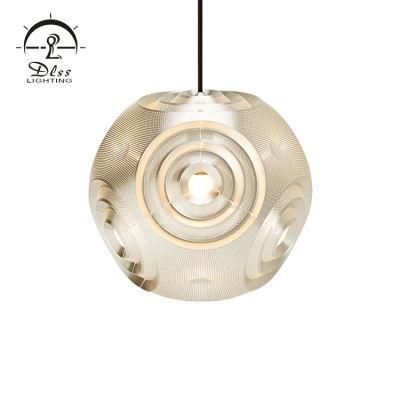 Factory Direct Sale Dlss Indoor Simple Chandelier Steel Gold Lighting