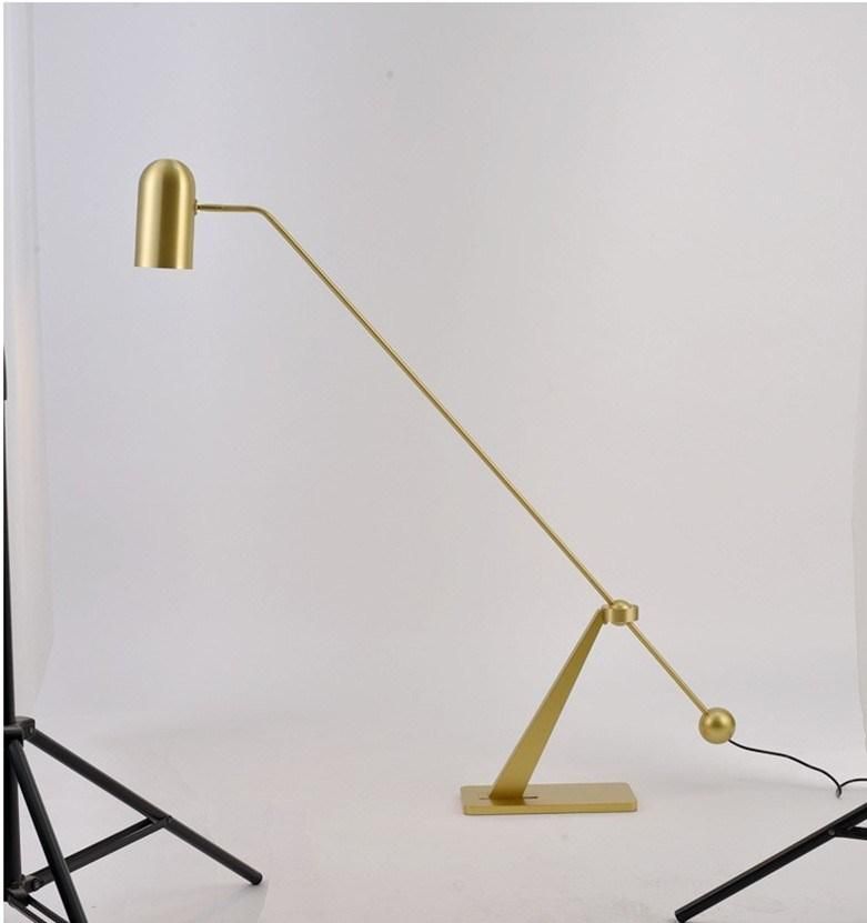 British Nordic Retro Style Fashion Simple Creative Personality Living Room Bedroom Fishing Metal Floor Lamp