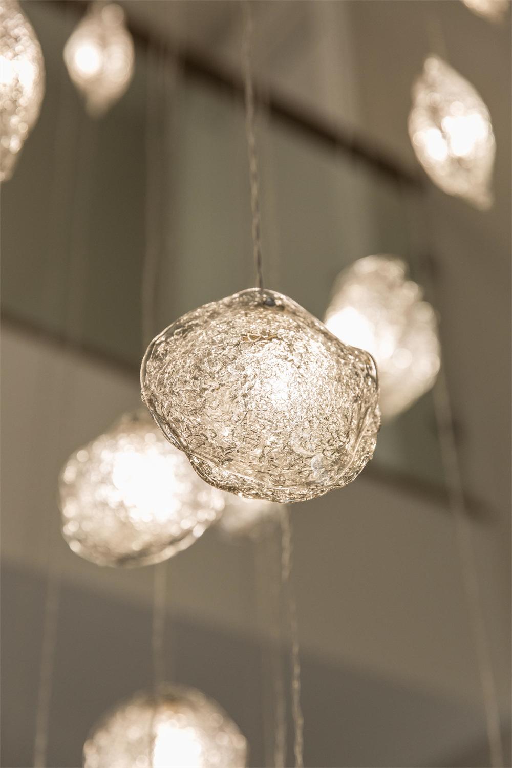 Camilamp Hot Sale Simple Nordic American Hanging LED Ceiling Lights Bedroom Chandelier Luxury Pendant Light