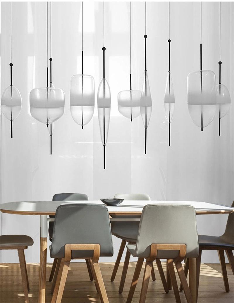 Hand Blown Glass Pendant Lamp