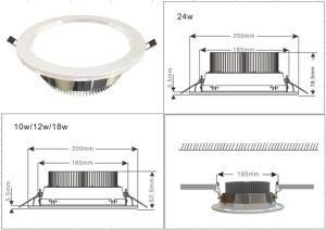 LED Down Light 18W, High Bright