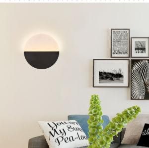 Round LED Wall Lamp Modern Indoor