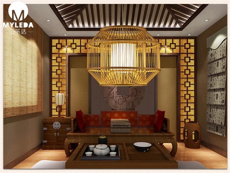 Modern Style Wood Pattern Decoration Pendant Lights for Home, Bar, Living Room, Dining Room
