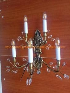 Metal glass wall lamp -Hotel wall lamp (WHW-277)