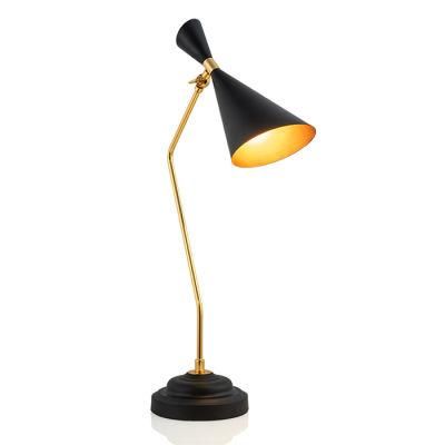 Modern Metal Desk/ Table Lamp, Reading Lights, Study/Work/Office/Bedside Nightstand Lamp