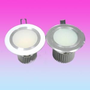 Frosted Cover 10W LED Recessed Down Light 90mm with 6063 Aviation Aluminum