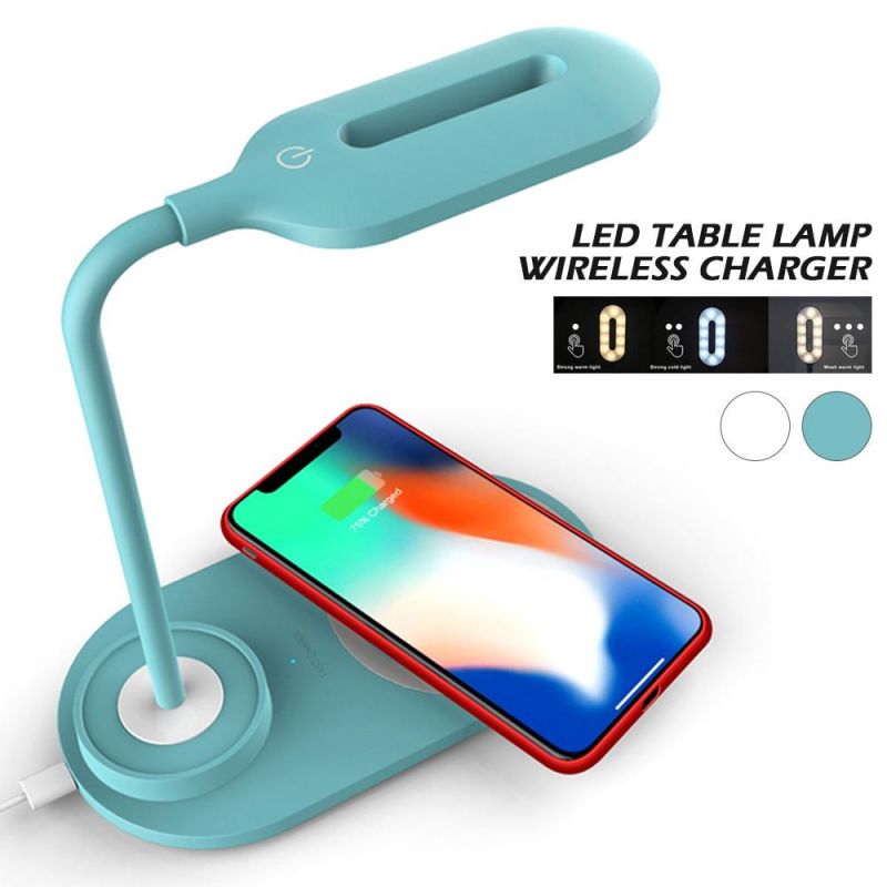 Trending Adjustable LED Desk Lamp with 10W Qi Wireless Charger