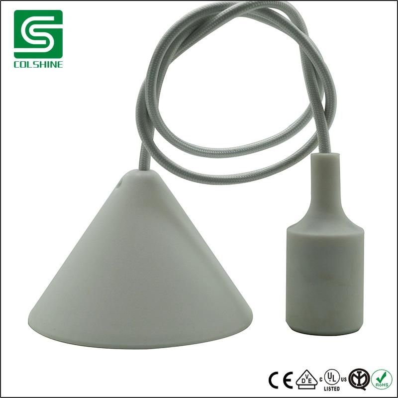 Silicone Ceiling Lighting E27 Plastic Pendant Lamp