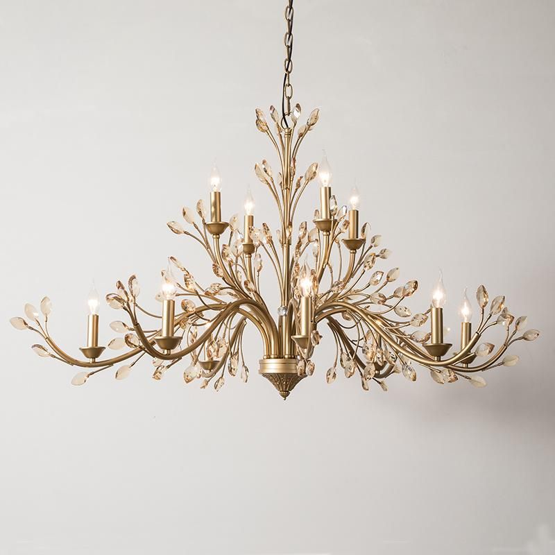 Living Room Chandelier Bedroom Lamp Branch Dining Room Crystal Chandelier