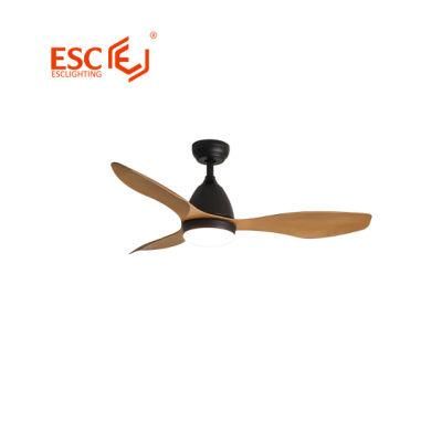 Factory Summer Wind 48 Inch 3PCS ABS Blade Copper Motor DC Black Aviation Ceiling Fan