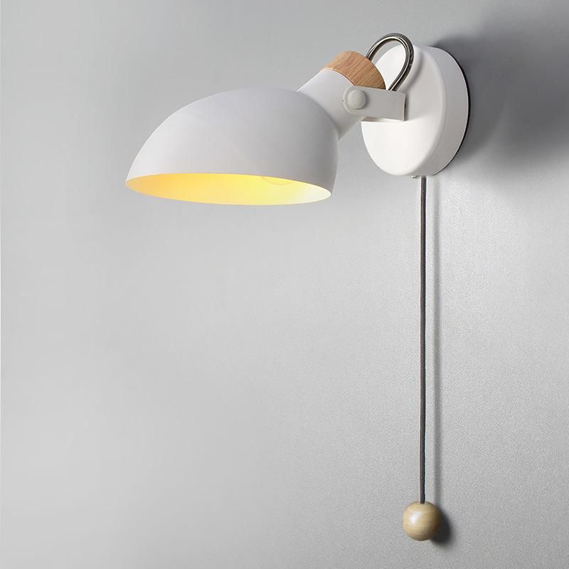 Vintage Creative Wall Light LED Bedside Bedroom Foyer Study Wall Lamp with Switch (Wh-VR-93)