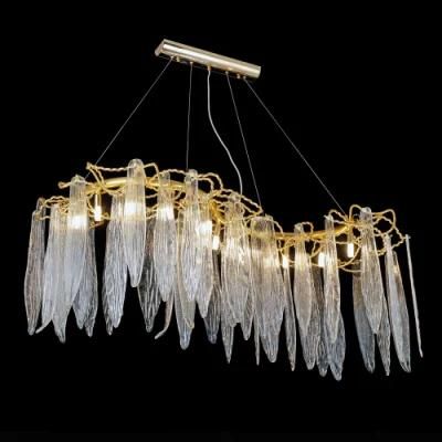 Rustic Manufactory Round Shape Handmade Stair Copper Crystal Ceiling Pendant Lamp Chandelier Lighting