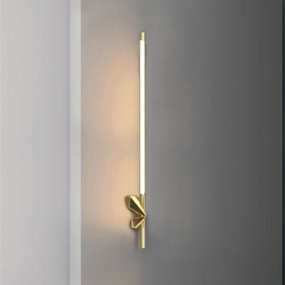 Modern Design LED Wall Lamp for Bathroom Bedroom Mirror Wall Sconce Indoor Decoration Nordic Home Deco Bedside Lamp Fixture Gold