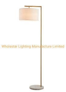 Modern Floor Lamp with Fabric Shade (WHF-0573)