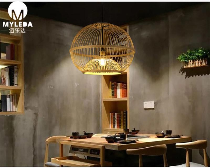 New Creative Shape Bamboo Pendant Lights