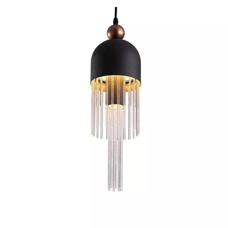 LED Glass Tassels Pendant Lights Modern Romantic Restaurant Kitchen Pendant Lamp Luminaire Suspension Dining Room Lights