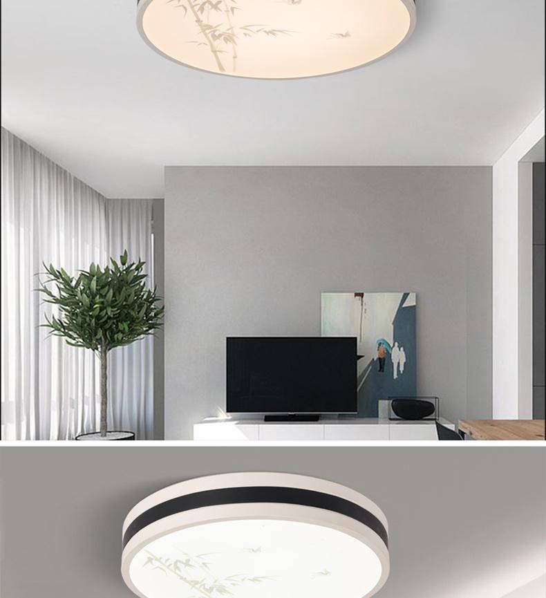 China Style Classical Printing LED Home Indoor Pendant Ceiling Lighting