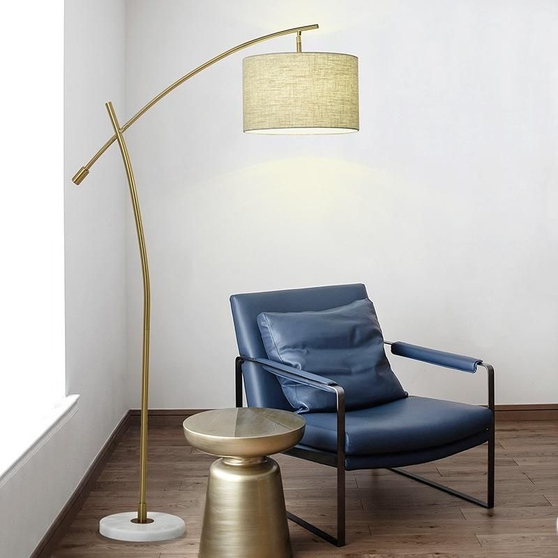 Apartment Iron Nordic Luxury Arc Floor Lamp Office Modern Light Decorative Standing Hotel Floor Lamp