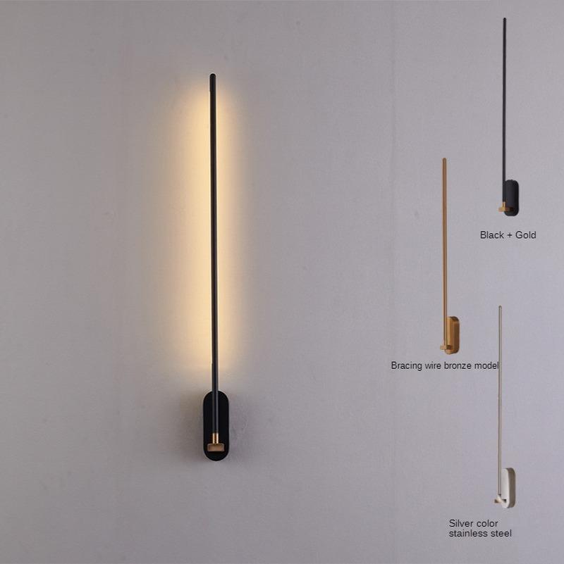 Nodic Long Strip Wall Lamps Modern Simple Living Room TV Background Home Decor Wall Light Creative Aisle Stair Wall Decor Lamp