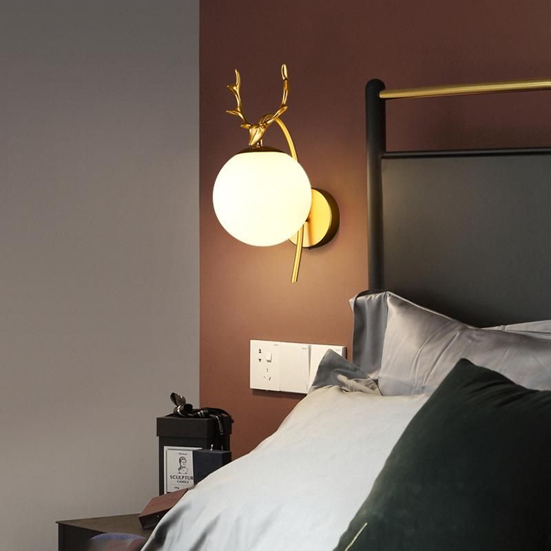 Lighting Modern Simple Living Room Bedroom Bedside Light Creative Wall Lamp
