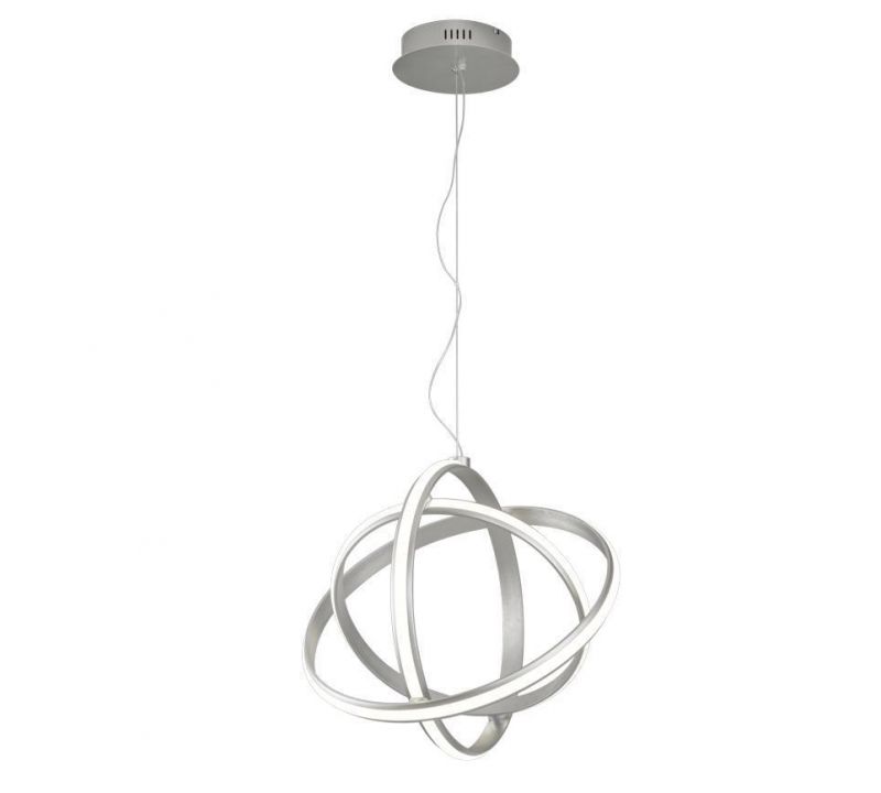 Home Decor Brushed Nickel Modern Luxury Bed Side Globe Shape Metal Table Lamp Desk Reading Lighting for Bedroom
